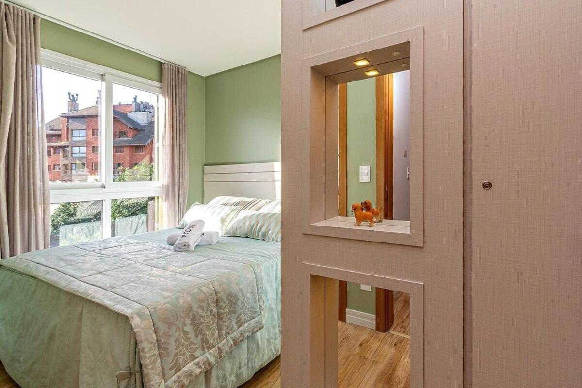 Appartamento Rosa Apartamento Giovani Pizetta 304 Gramado Esterno foto