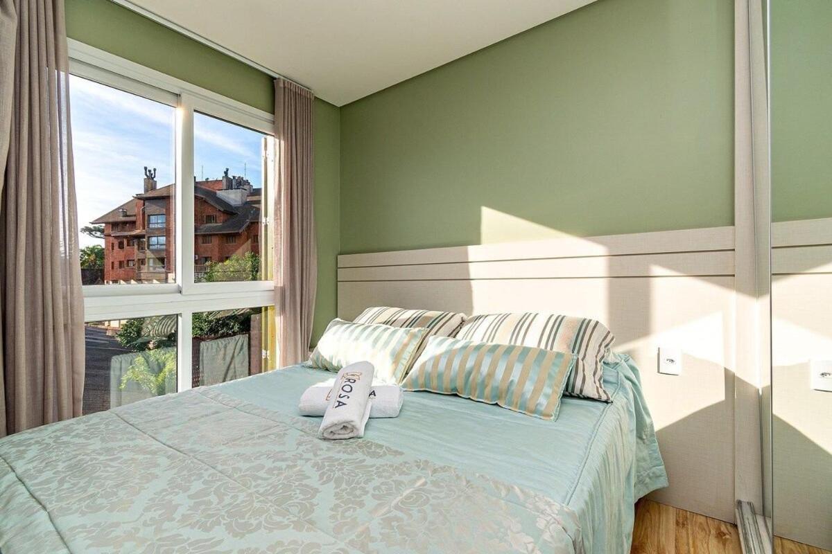 Appartamento Rosa Apartamento Giovani Pizetta 304 Gramado Esterno foto