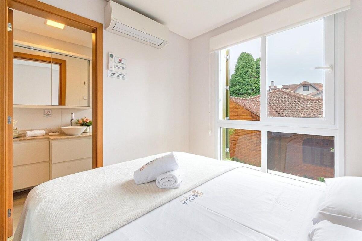 Appartamento Rosa Apartamento Giovani Pizetta 304 Gramado Esterno foto